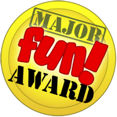 Major Fun Award seal