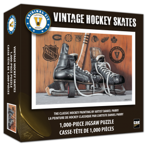 NHL Art Puzzle Skates box